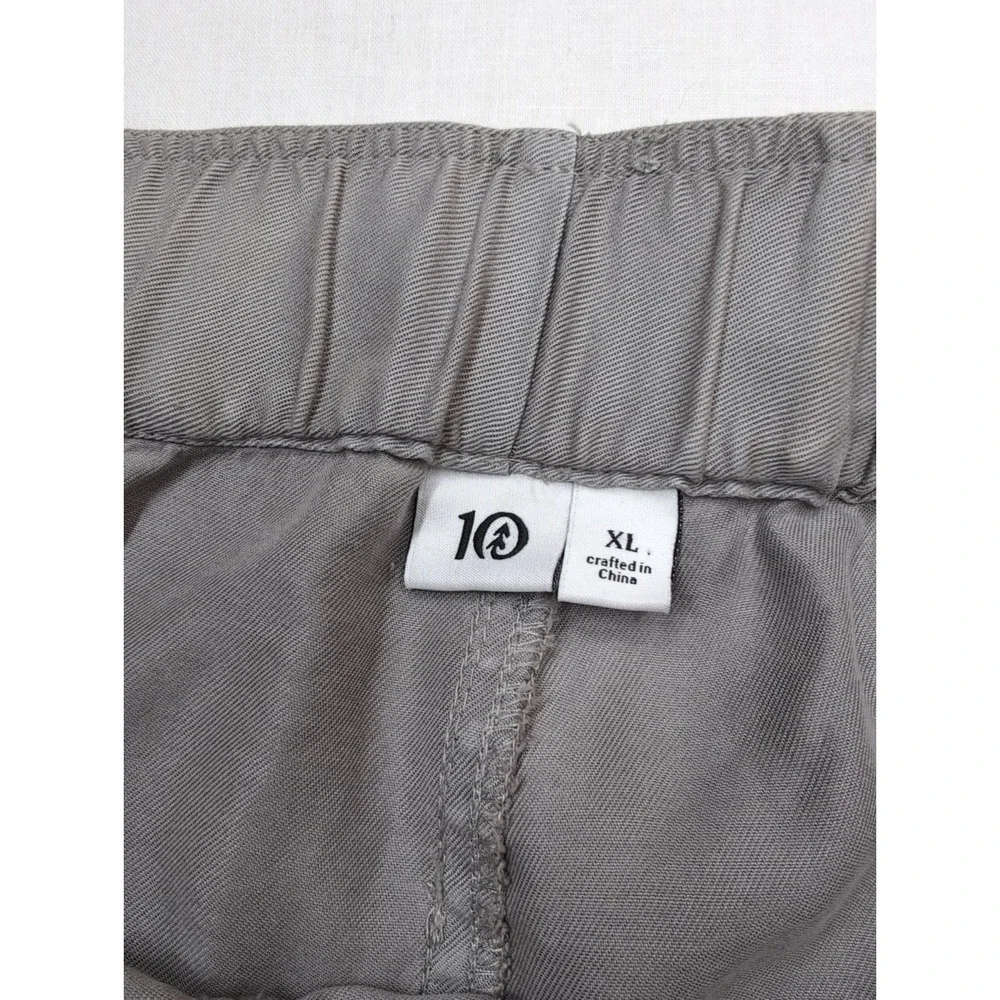Tentree Womens XL Colwood Jogger Tencel Lightweight Pant Grey Pullon Organic